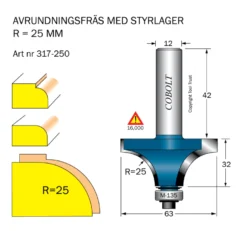 Avrundningsfräs
