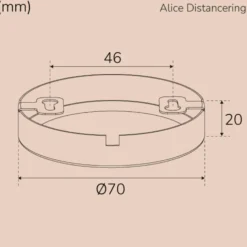 Distansring