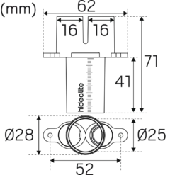 Montagehylsa